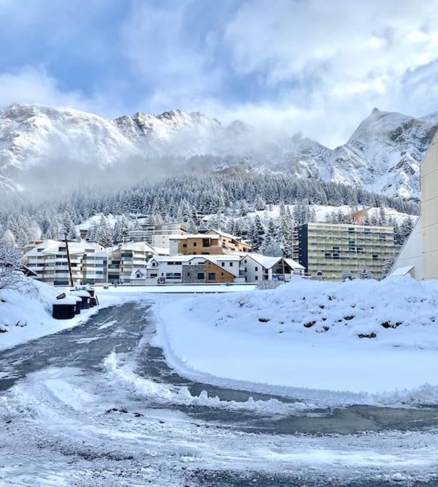 Appartement 6 Personnes Aux Pieds Des Pistes Gourette Esterno foto